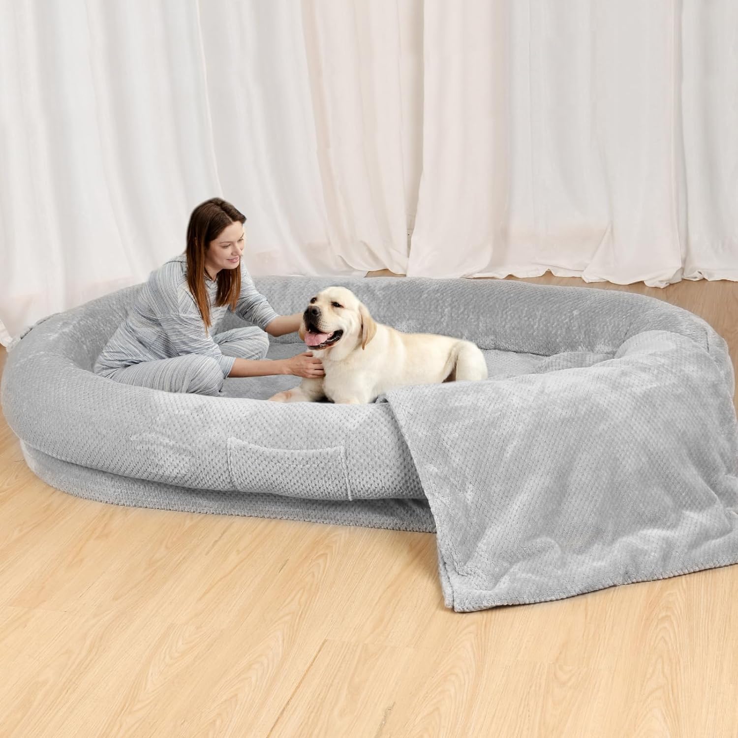 OKPOW Human Dog Bed for Adult