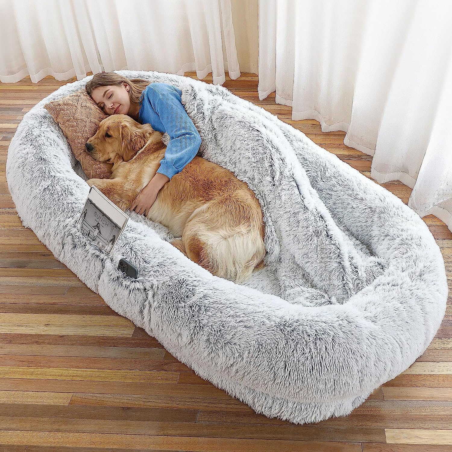 OKPOW Human Dog Bed for Adult